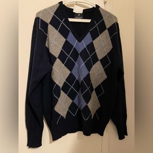 Monaghans‎ 100% Pure Cashmere Made In Scotland Preppy Sz Large?